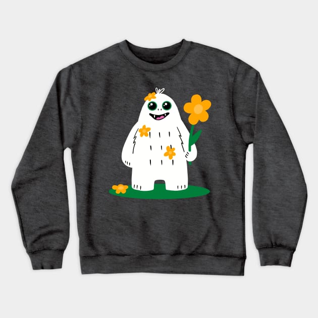 Seasonal Yeti - Spring Crewneck Sweatshirt by tigerbright